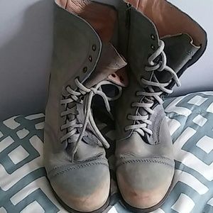 Steve Madden combat boots